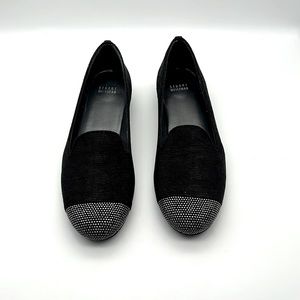 Black Hyacinth Suede Loafers